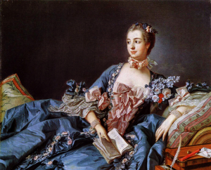 Madame Pompadour", 1757, National Galleries of Scotland, Edimburgo