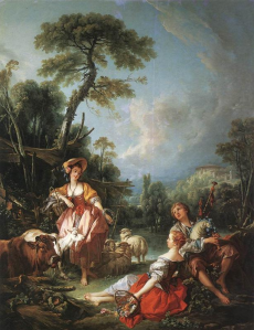"Pastoral de Verano". 1749, Col. Wallace, Londres