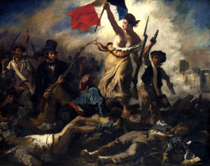 “La libertad guiando al pueblo” (1830)
