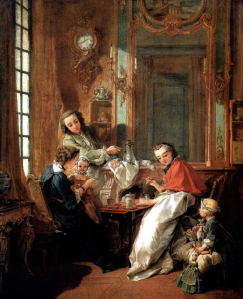 "El Almuerzo". 1737, Louvre