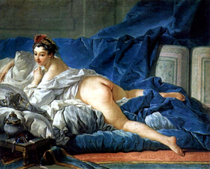 "La Odalisca Morena", 1749, Louvre
