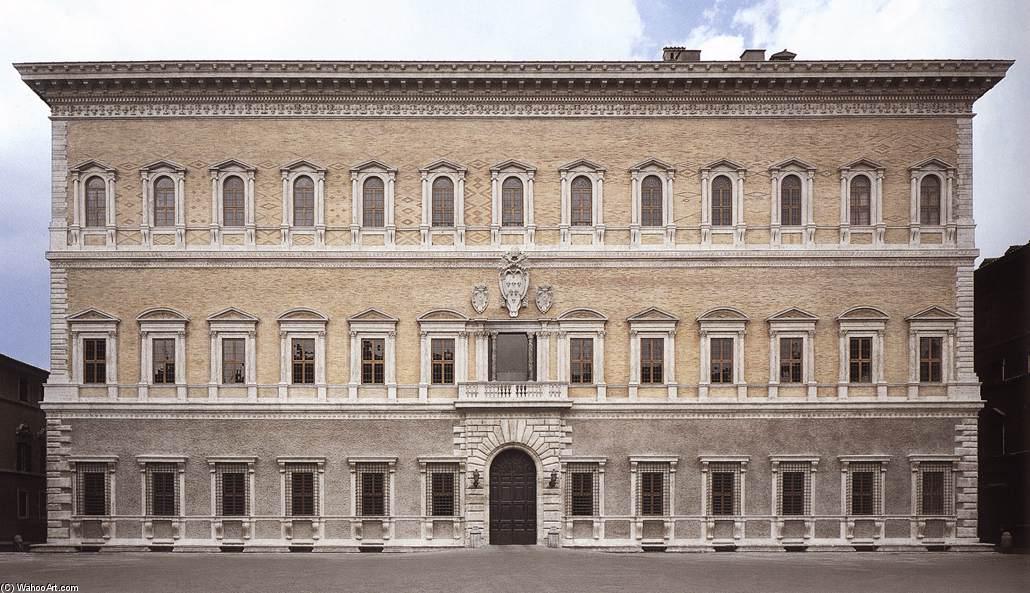 Palacio Farnese Roma arquitectura Italia 