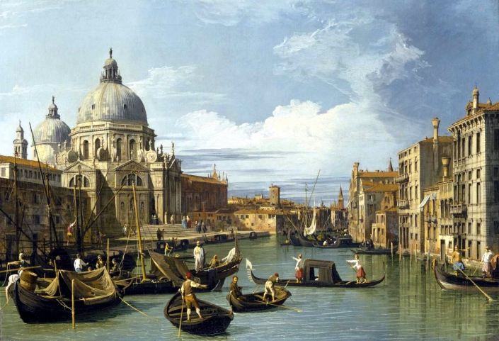Canaletto Venecia veduta